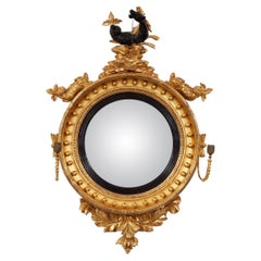 Regency Convex Mirror by Thomas Fentham