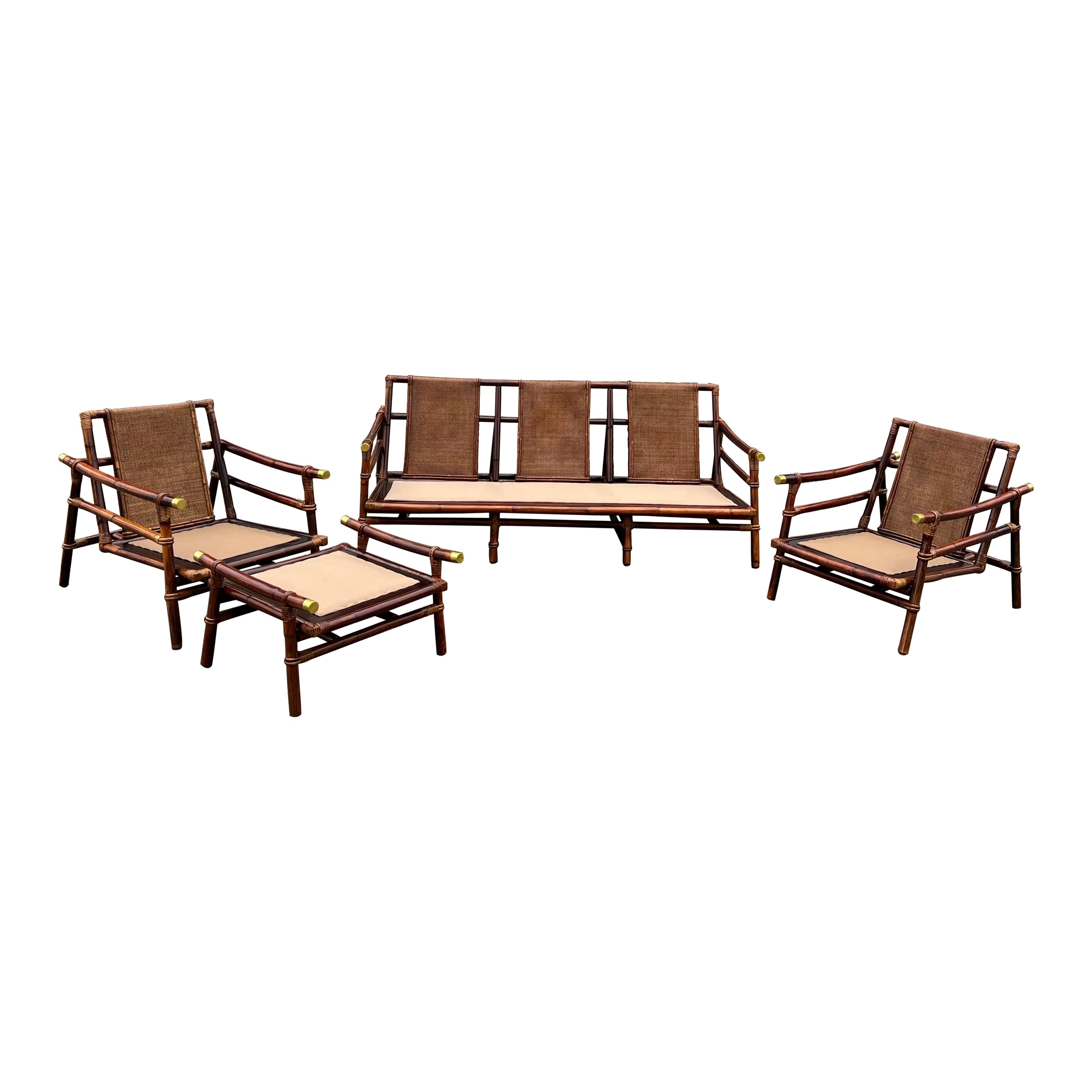 Ficks Reed Rattan Set from Far Horizons Collection