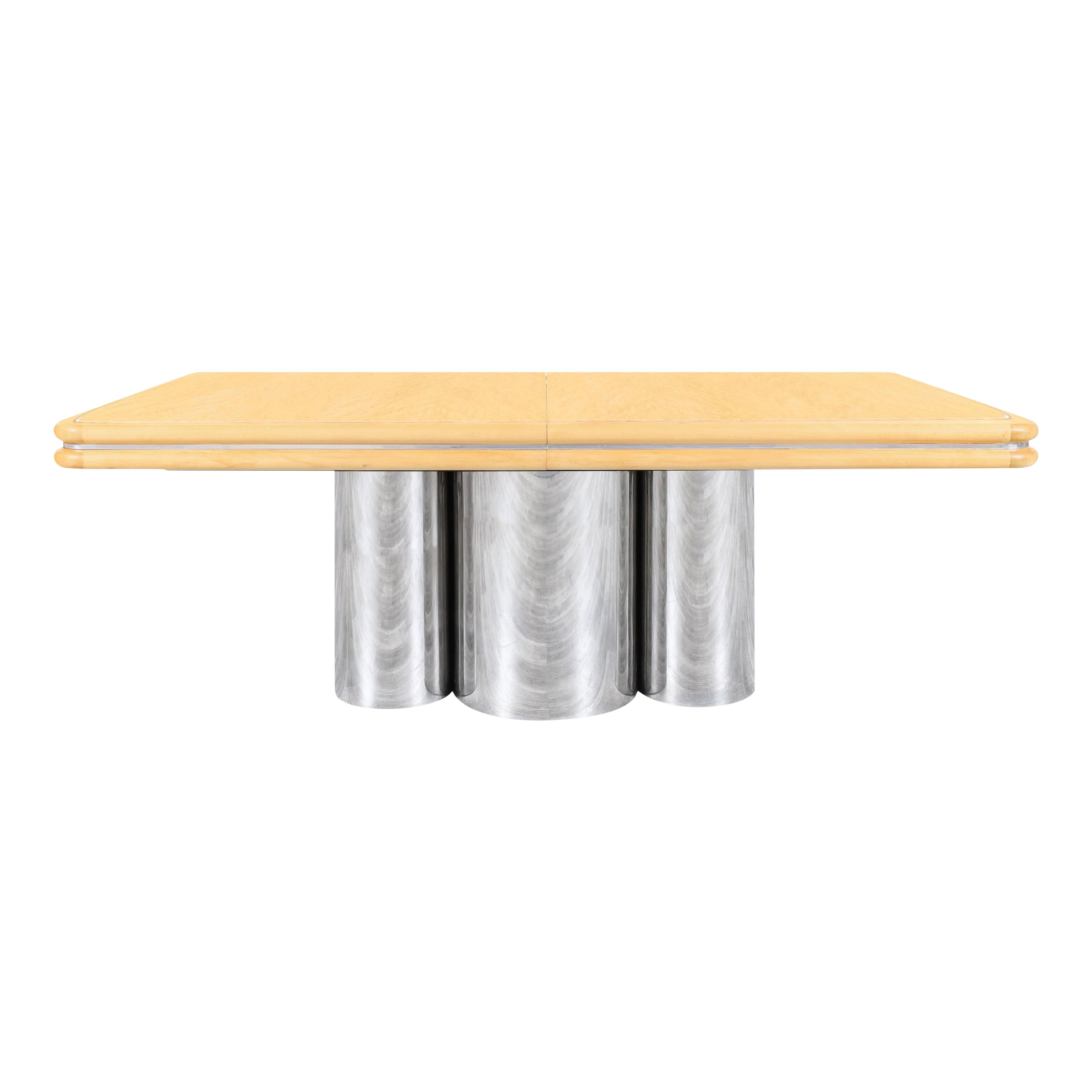 Monumental "Radial" Dining Table by Stanley Jay Friedman for Brueton For Sale