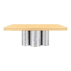 Monumental "Radial" Dining Table by Stanley Jay Friedman for Brueton