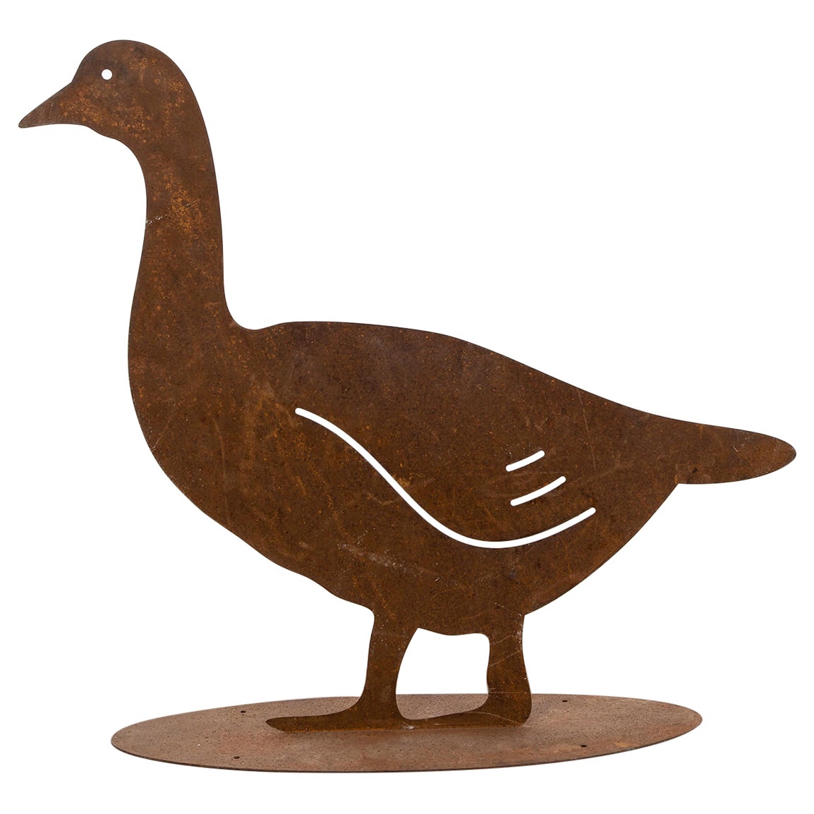 Decorative And Charming Folk Art Goose, 20th Century