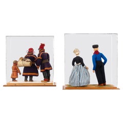 Pair of Antique Museum Dioramas, Circa 1940