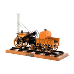 Retro Robert Stephenson’s Rocket Train Model, Mid-20th Century