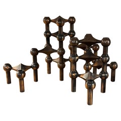 Set of 10 Caesar Stoffi for Nagel Modular candle holders