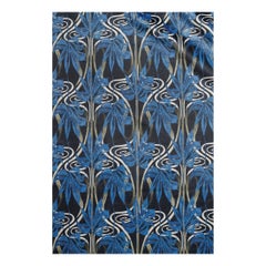 Dianne Blue Velvet Fabric