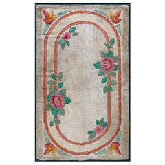 Early 20th Century American Hooked Rug ( 2'6" x 4'2" - 76 x 127 )