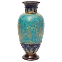 Royal Doulton Vintage Vase Enameled Base