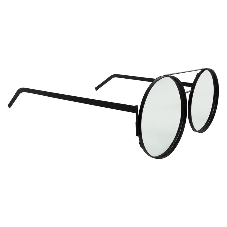 Pair of Handcrafted Oversized Glasses For Sale at 1stDibs