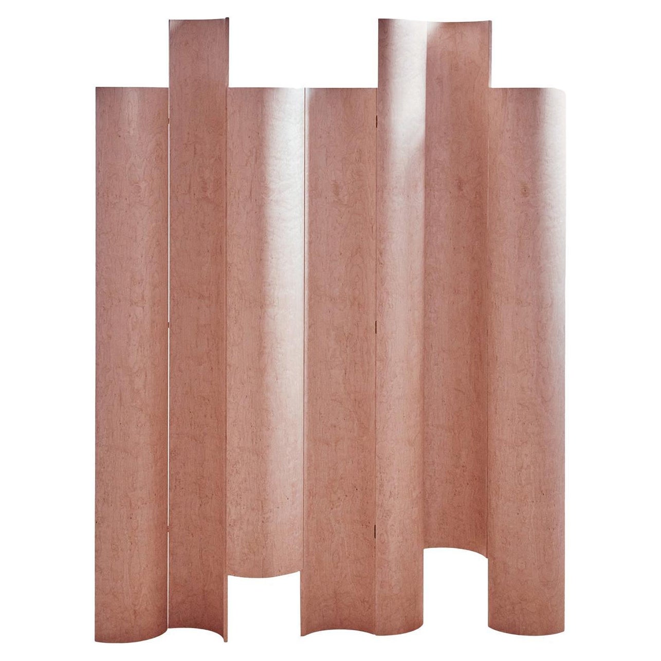 Onda Su Onda Maple Burl Veneer Room Divider