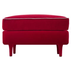 Casquet Ecological Red Passion Velvet Ottoman