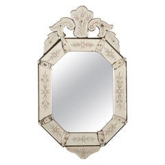 Antique Italian 19th Century Venetian Mirror