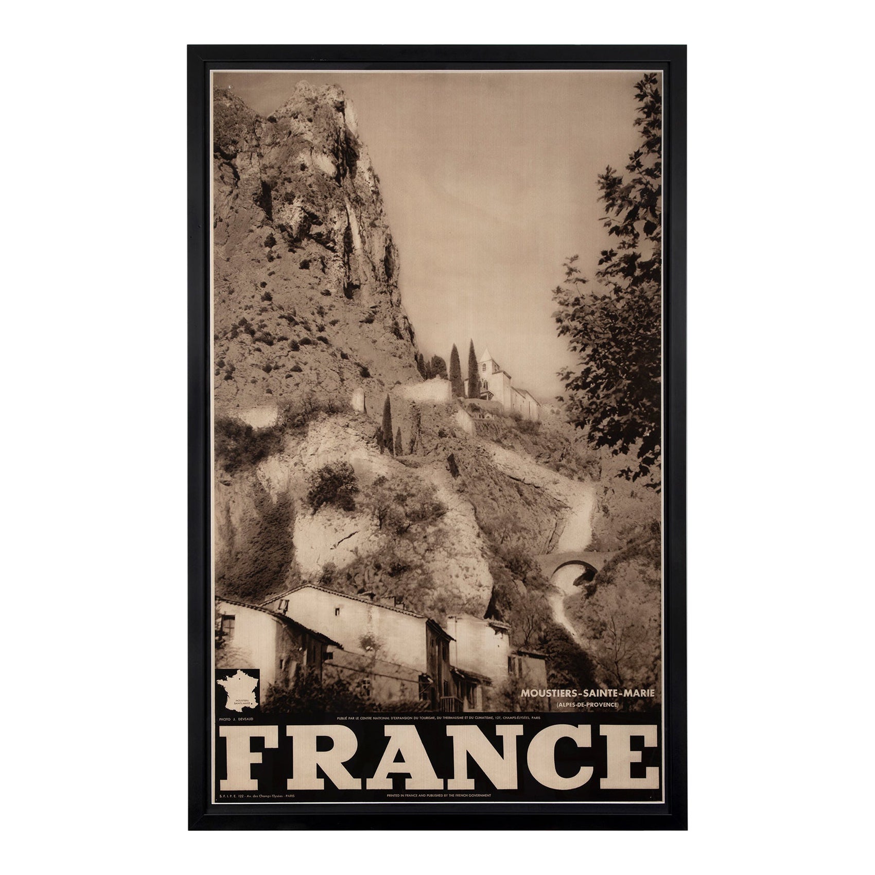Affiche d'origine Alpes de Provence en vente