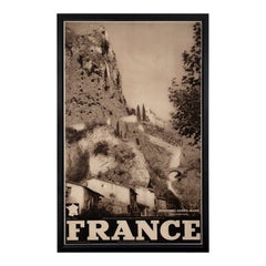 Vintage Alps De Provence Original Poster