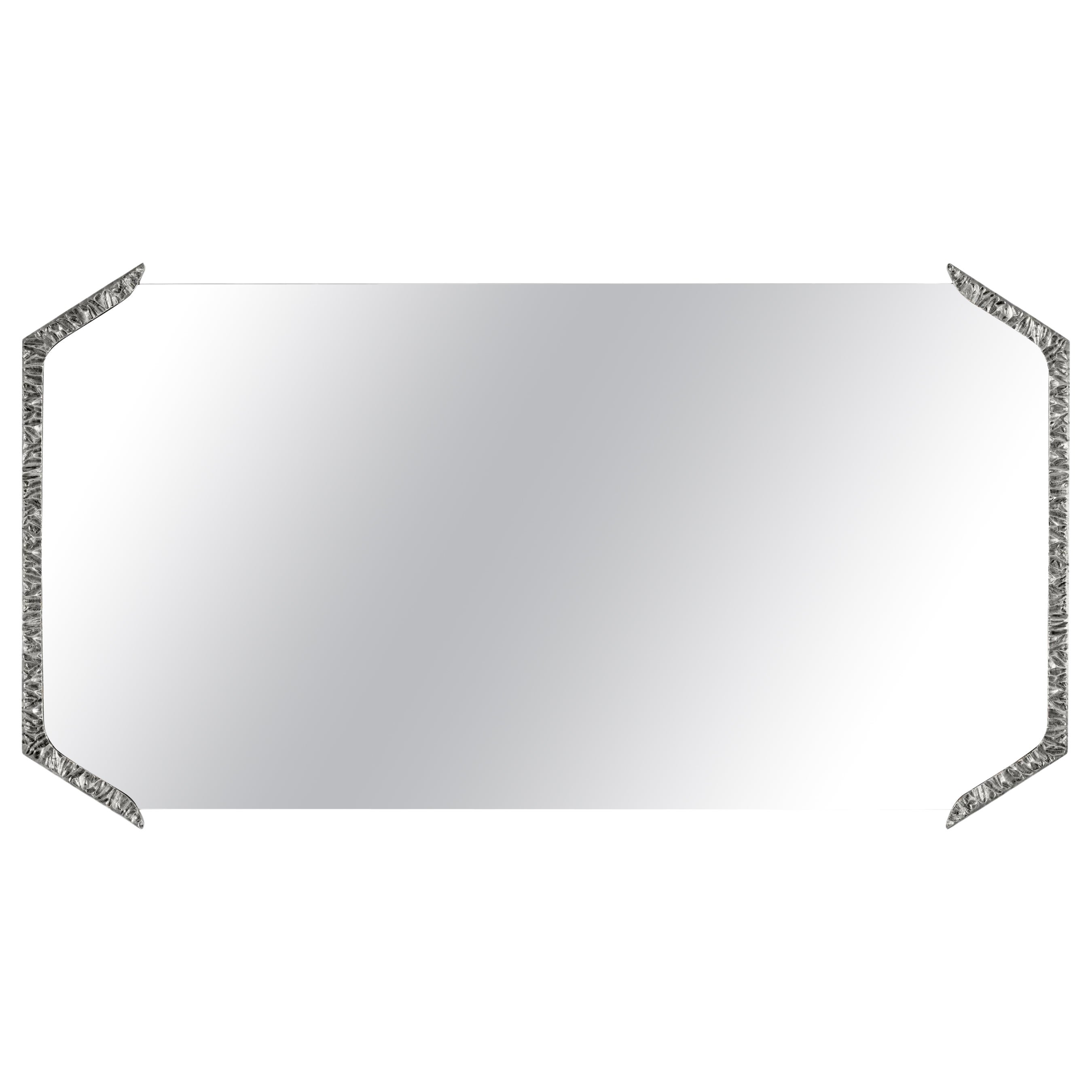 Miroir rectangulaire Alentejo, nickel, InsidherLand de Joana Santos Barbosa