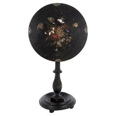 19th Century Tilt Top Table on a Gun Barrel Support, circa 1870