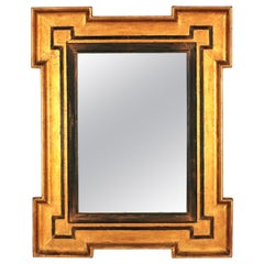 Vintage Neoclassical Modern Giltwood Mirror