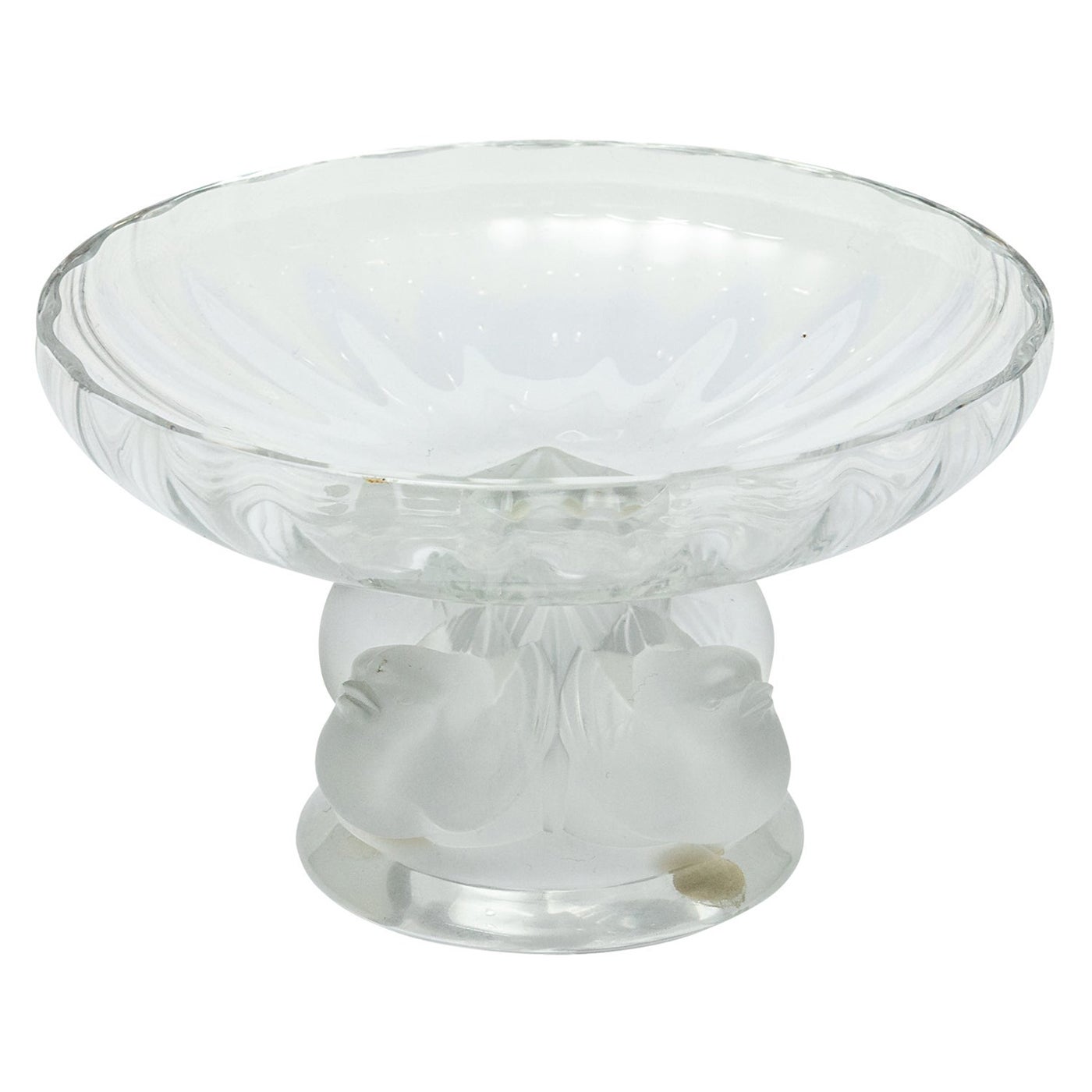 Lalique Glass Nogent Bowl For Sale