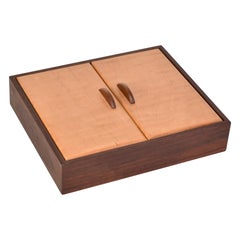 Carved Wooden Jewelry Box