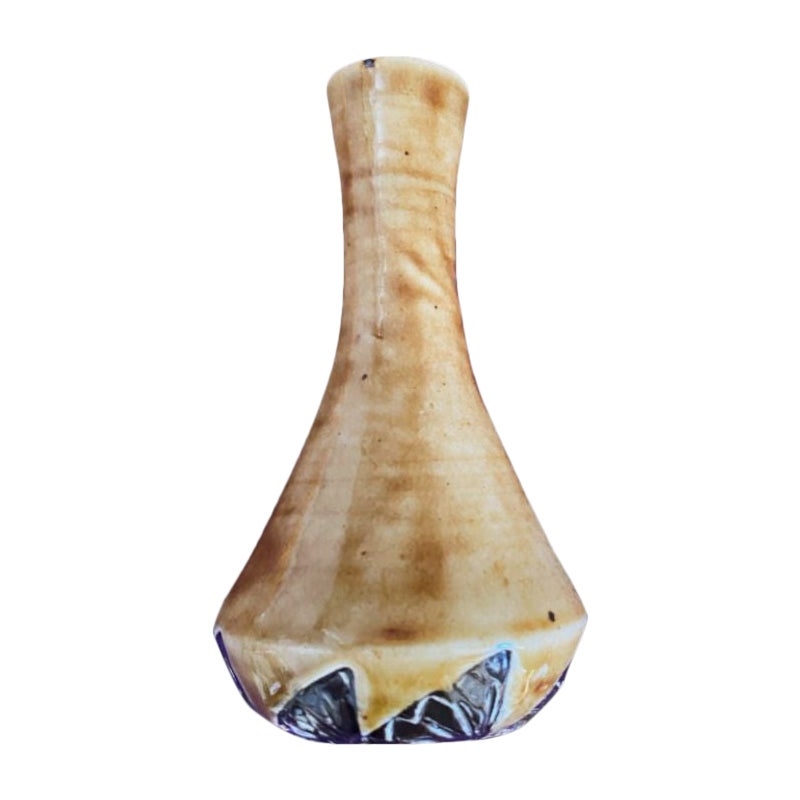 Martin Brother's Vase Decorated with Stylised Leaves to the Base, circa 1900