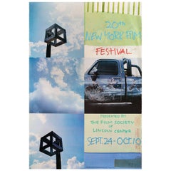 U.S. Half Subway-Poster, signiert, 20. New Yorker Filmfestival 1982
