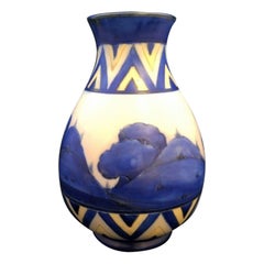 William Moorcroft-Vase im Dawn-Design, ca. 1920er Jahre