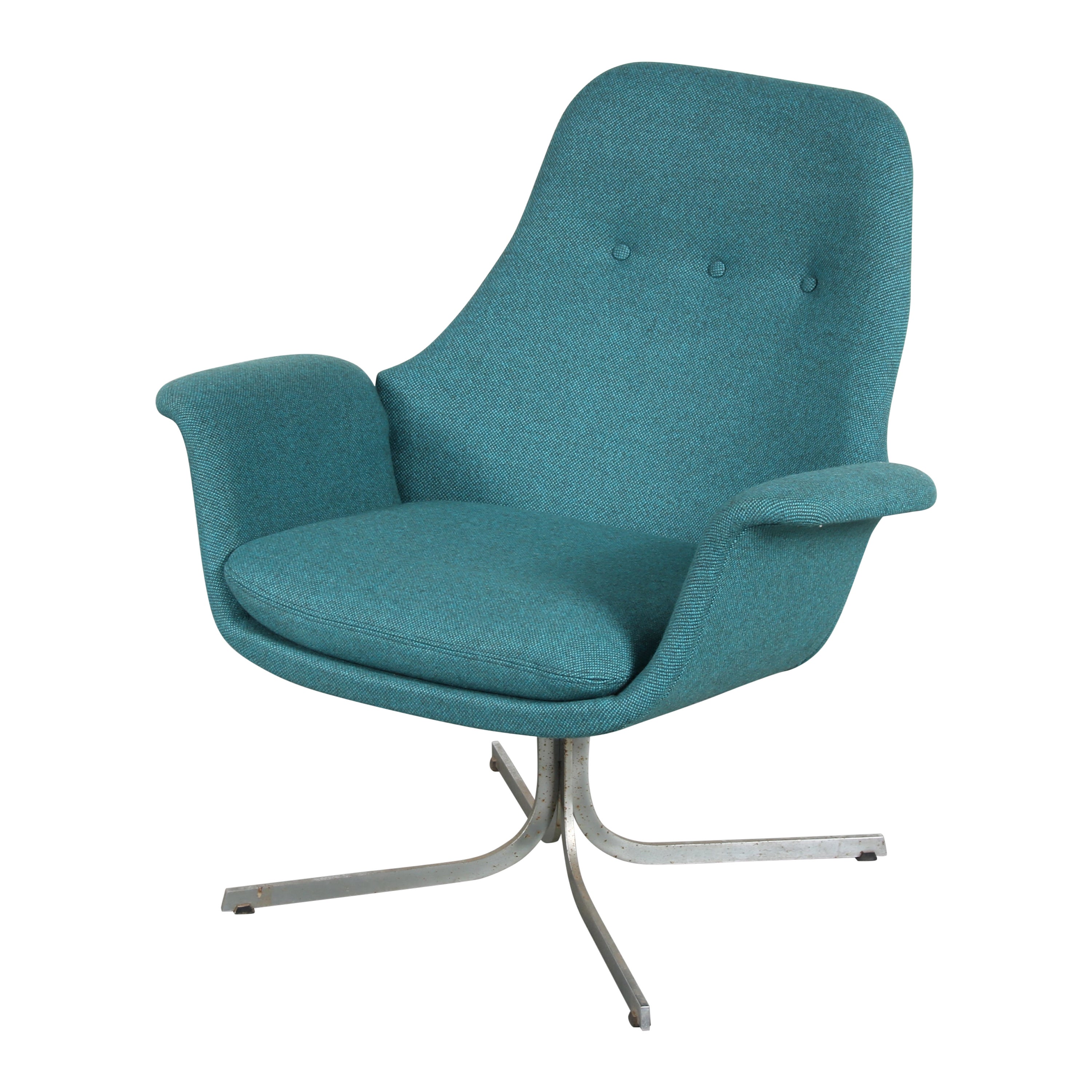 Rare Pierre Paulin Lounge Chair for Artifort, Netherlands 1950 For Sale
