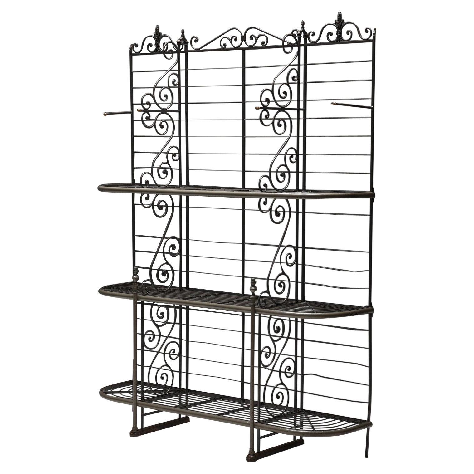 Antique Bakery Rack in Wrought Iron, 1920s For Sale