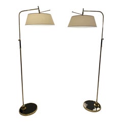 Pair of Floor Lamps by Lunel 