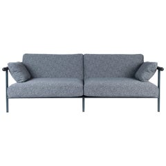Upholstered "X-Rays" Sofa, Alain Gilles