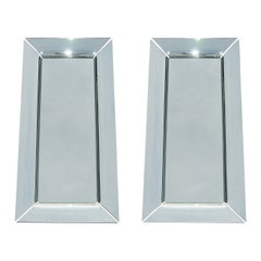 PAIR OF SUBLIME DESIGNER PHILIPPE STARCK FIAM CAADRE WALL MiRRORS 155CM TALL