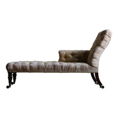 19th Century Rosewood Daybed Chaise Lounge