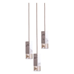 Modern Marble Trio Chandelier Lamp/One by Formaminima