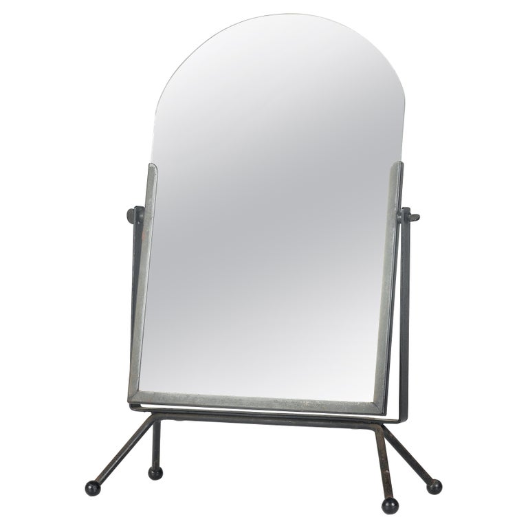 Iron Free Standing Vanity Mirror For Sale at 1stDibs
