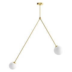 Handmade Dioscuri Chandelier by Gobo Lights