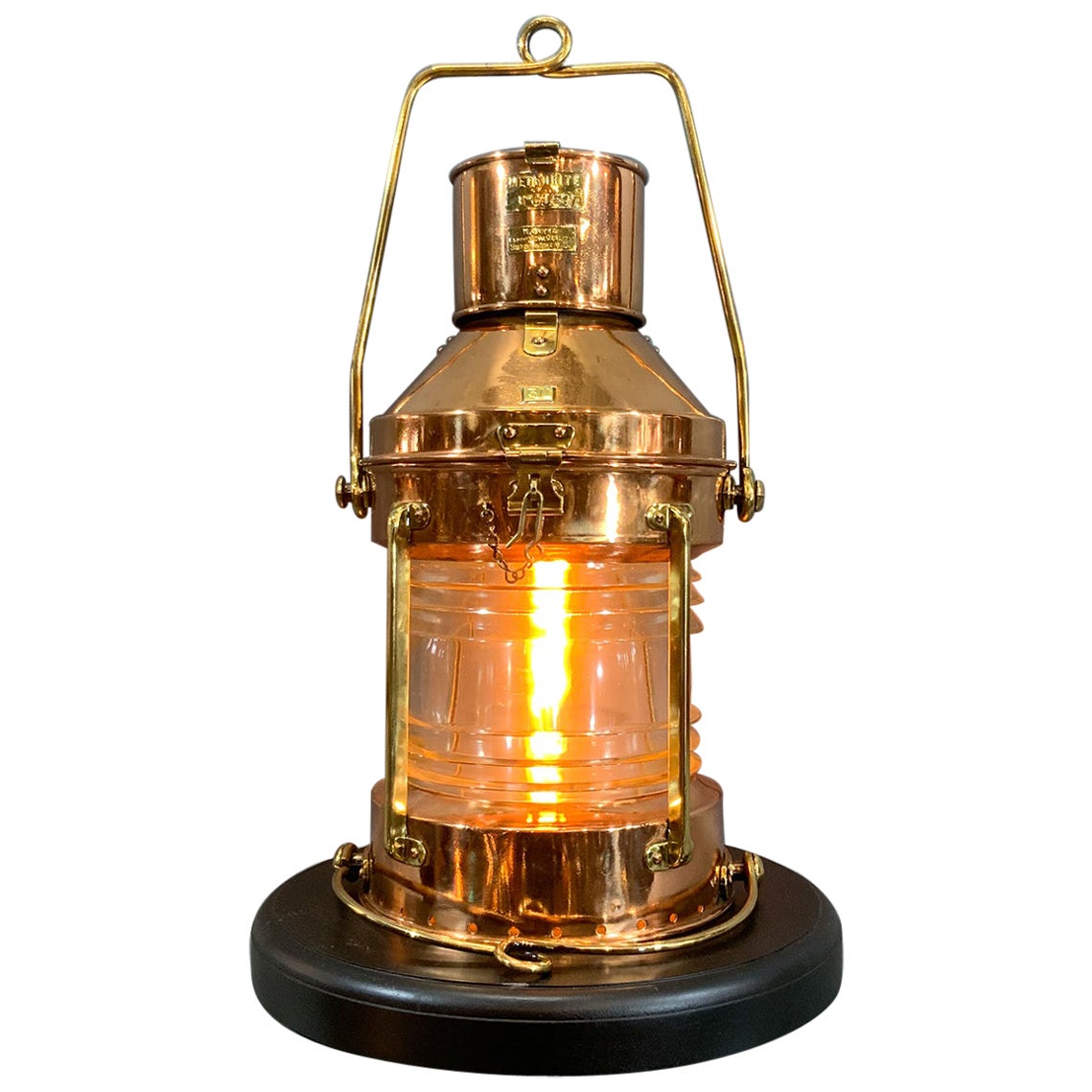 Copper Ship’s Lantern by English Maker Meteorite