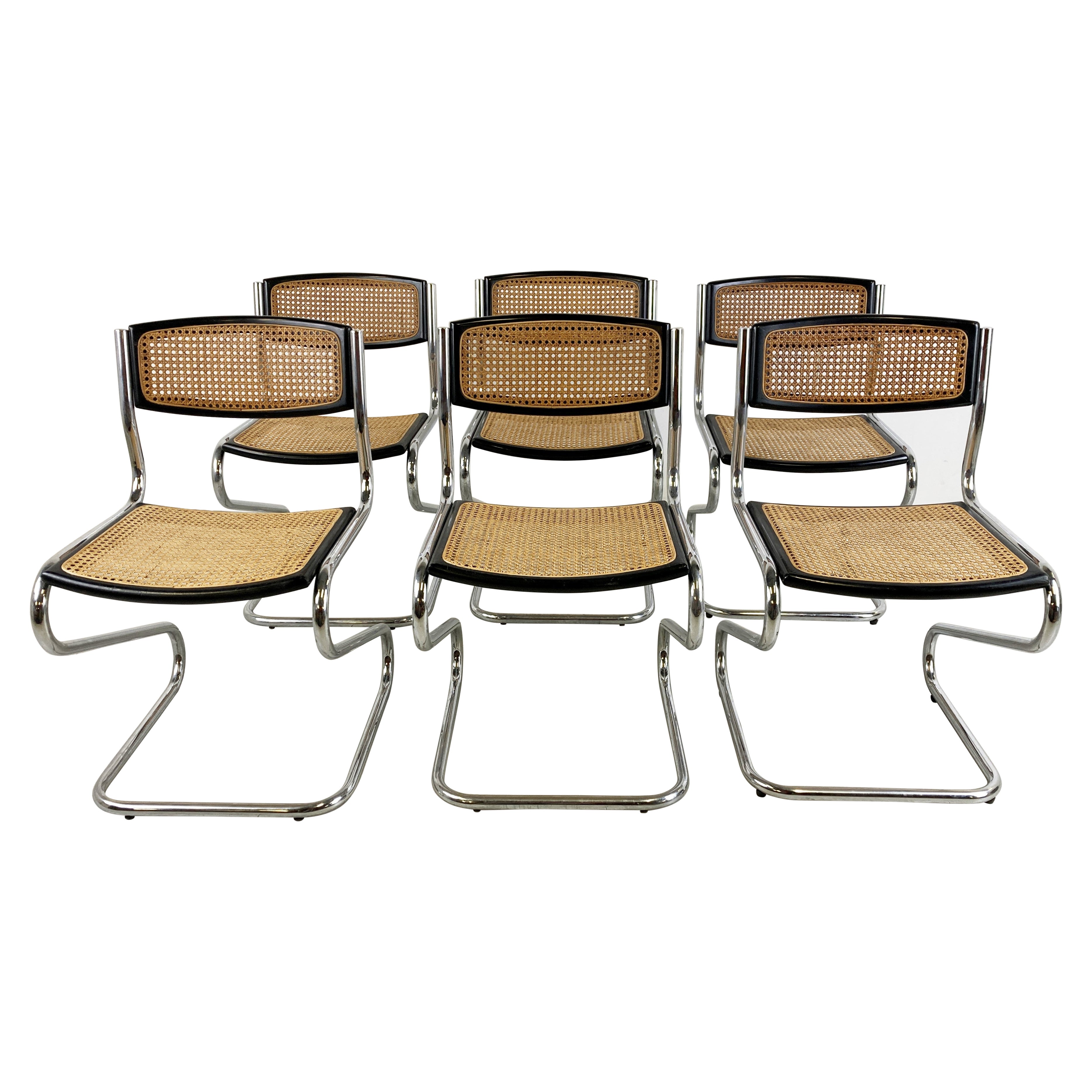 Vintage Bauhaus Style Dining Chairs, 1960s at 1stDibs