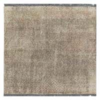 TRESOR Hand Knotted French Rococo Inspired Rug in Beige and Blue ...