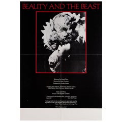 Vintage La belle et la bete R1970s U.S. Film Poster
