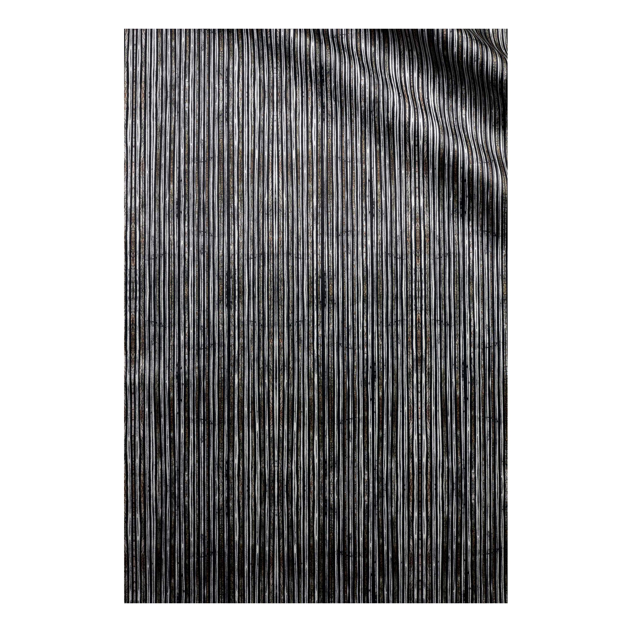 Cecile Stripe Velvet Fabric For Sale