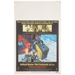 Where Eagles Dare 1969 U.S. Window Card Film Poster
