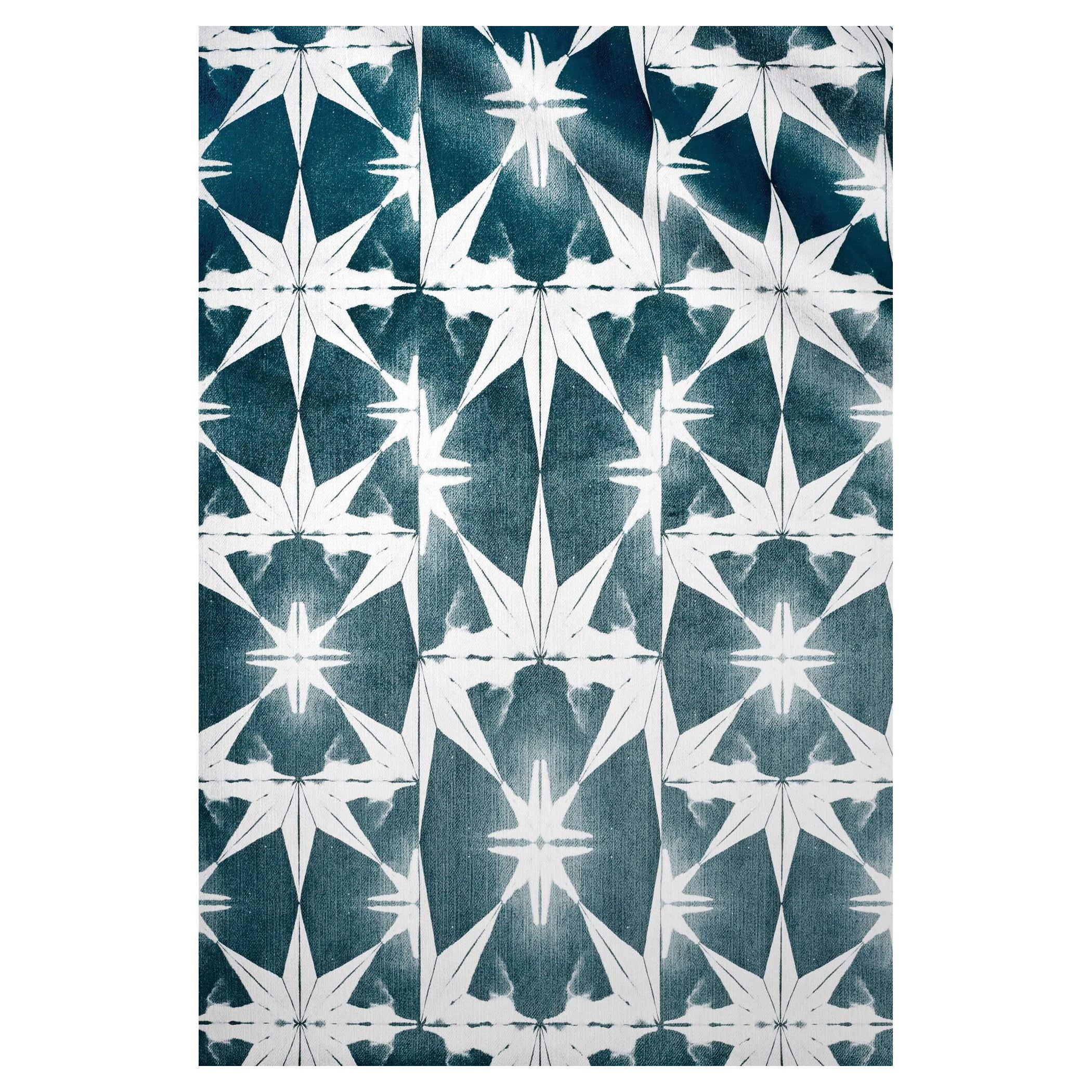 Tessuto in velluto Wanderlust Teal