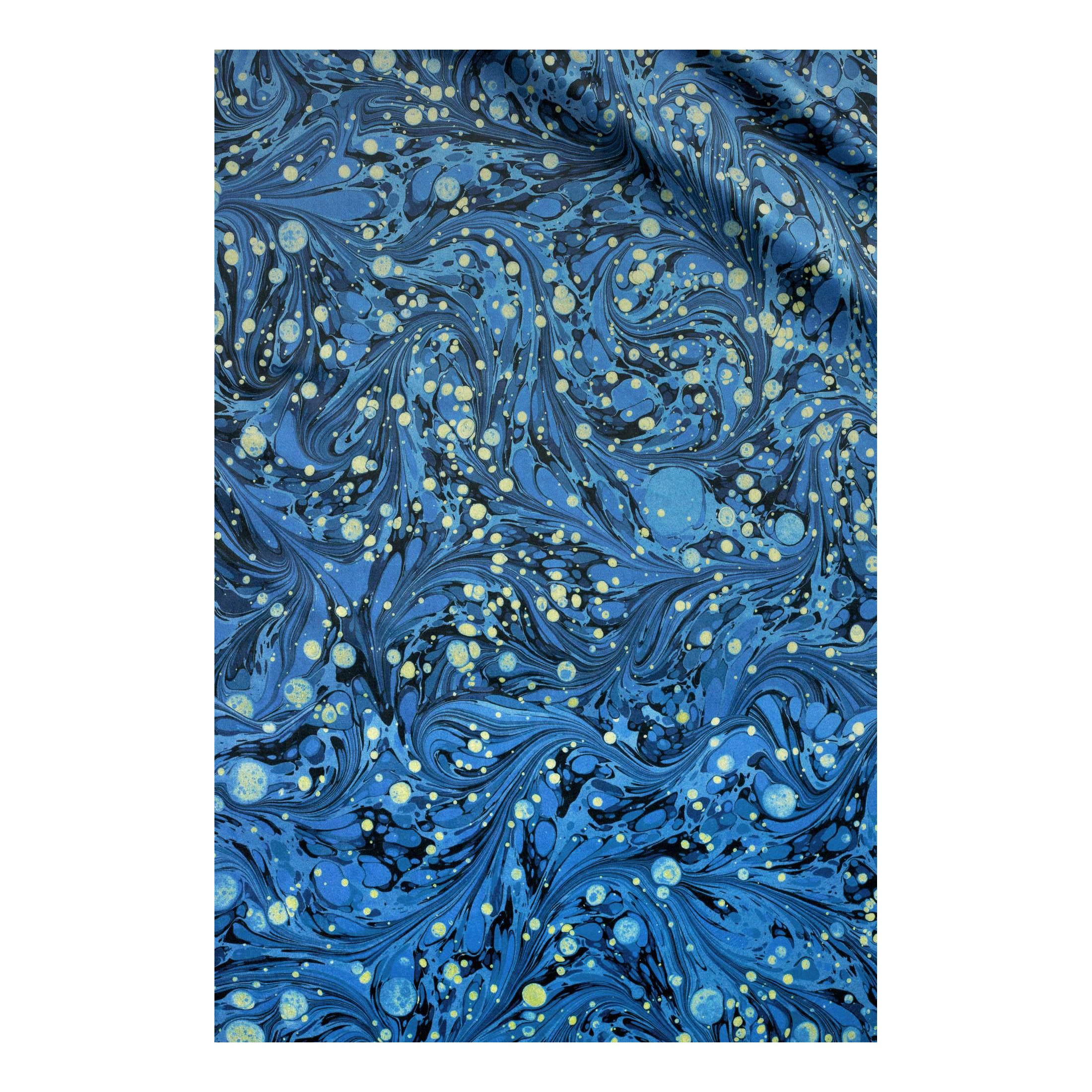 Starry Night Soft Touch Velvet Fabric