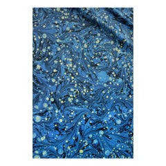 Starry Night Soft Touch Samt-Stoff