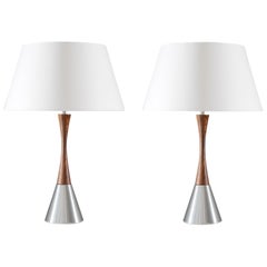 Pair of Scandinavian Midcentury Table Lamps by Bergboms