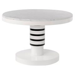 Marble and Ceramic Small Coffee Table by Eric Willemart