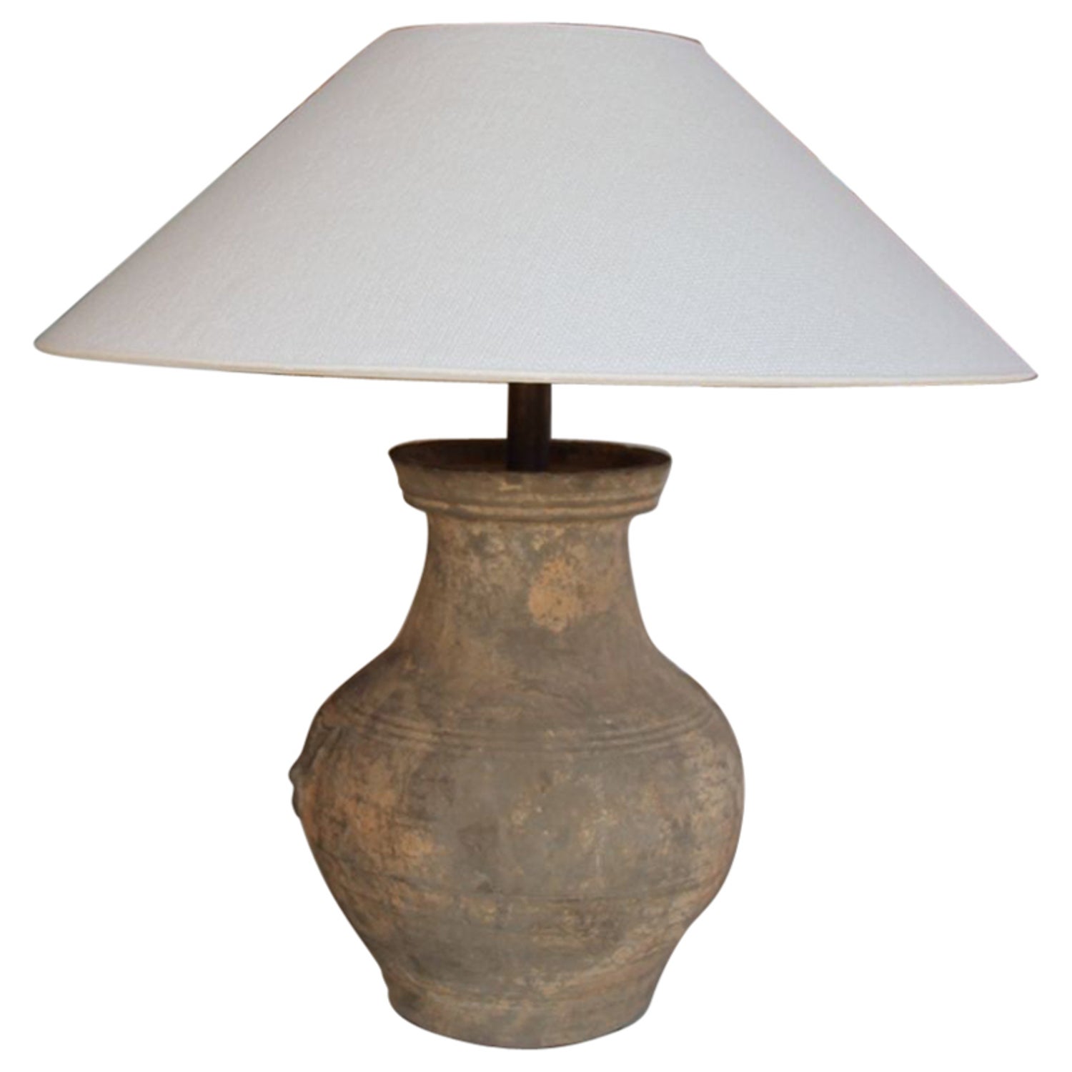Terra cotta sale vessel table lamp