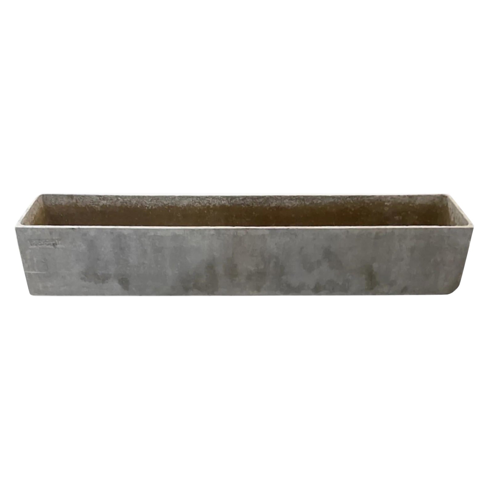 Jardinera rectangular suiza de Willy Guhl