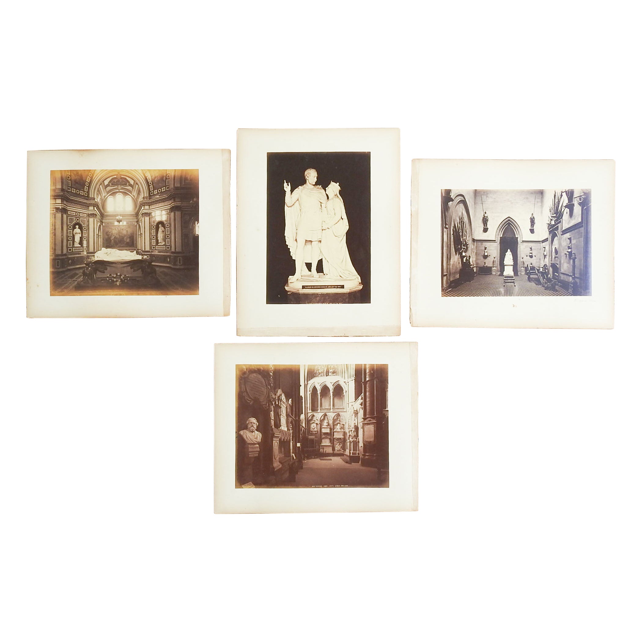 Antike Frith-Fotografien aus den 1880er Jahren, London, England, 4er-Set im Angebot