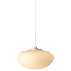 Stemlite Pendant by Bill Curry for Gubi in Pebble Gray