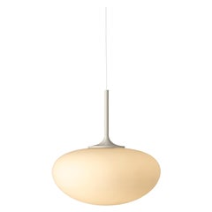 'Stemlite' Pendant by Bill Curry for Gubi in Pebble Gray